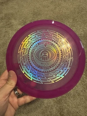Dynamic Discs Vandal 176g — Lucid Plastic — Fairway Driver — Pink/Translucent - Image 1 of 3