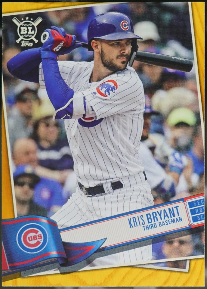 2019 Topps Big League - Gold Baseball Kris Bryant #160 NM - Image 1 of 1