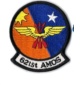 PATCH USAF AIR MOBILITY OPERATIONS SQ AMOS McGUIRE AFB            JT-53 - Picture 1 of 1
