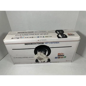 Antennas Direct Clearstream 2MAX Indoor Outdoor HDTV Antenna 60+Miles Range - Picture 1 of 6