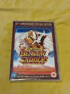 Blazing Saddles (DVD, 2004) Region 2, Brand New Sealed - Foto 1 di 2