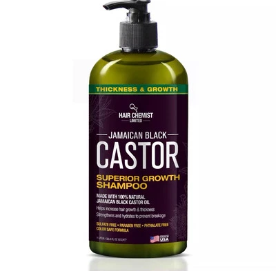 Champú de ricino negro jamaicano Hair Chemist Superior Growth 33,8 oz Foto 1 de 4