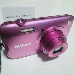 Nikon COOLPIX A300 Pink Digital Camera 20.1MP Compact 8x Zoom Bluetooth - Picture 1 of 24