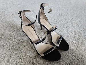 Tamara Mellon Frontline 105 schwarze Lackleder Heels Größe 38,5 8,5 - Bild 1 von 16