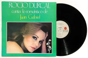 ROCIO DURCAL Lo Romantico De Juan Gabriel LP Vinyl 1982 Mexico TU QUE FUISTE - Picture 1 of 5