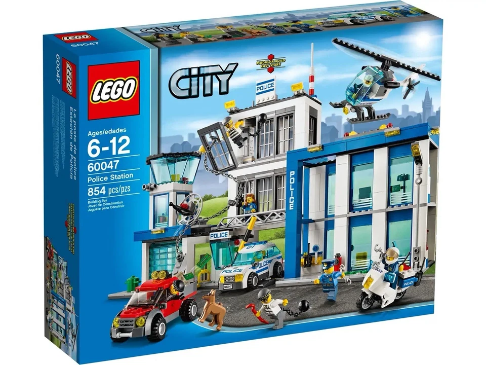 LEGO 60047 City POLICE STATION 854 piezas 2014 nuevo y sellado sin usar, en caja sellada Foto 1 de 1