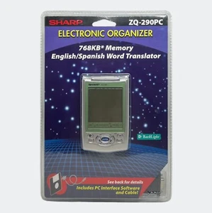 Brand New & Sealed Vintage Sharp Retro 768KB Electronic Organizer (ZQ-290PC) - Picture 1 of 14