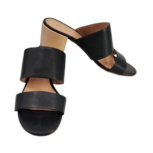 Madewell The Kiera Mule Sandals H6711 True Black Women's Size 9.5 US 7.5 UK - Picture 1 of 14