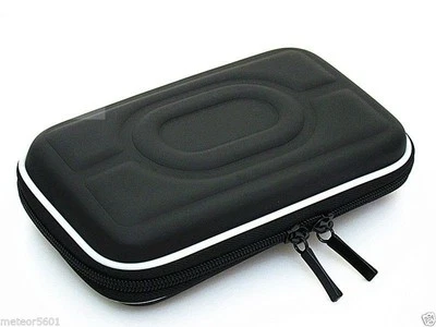 Black Hard Carry Case Pouch Bag Zipper Pouch 2.5" HDD GPS Garmin Nuvi Portable - Image 1 of 4