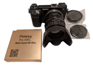 Sony E-mount adapted VIVITAR 50 mm F/1.7 fast Standard PRIME Lens. - Picture 1 of 12