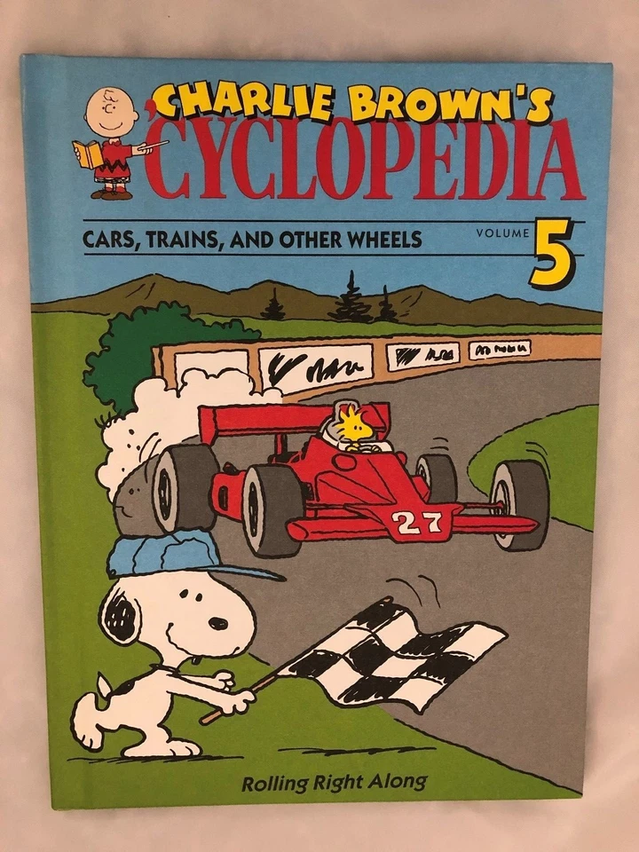 Peanuts Charlie Brown's 'CYCLOPEDIA BOOK #5 Cars Trains & Other Wheels - Image 1 of 1