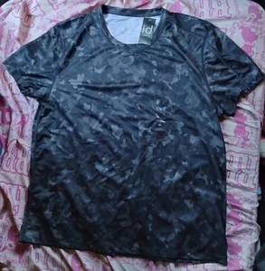 Rare NEW With Tag Men's Id Ideology Black Camo Shirt Size XL W@W L@@K - Picture 1 of 1