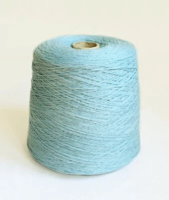 Hilo de tejer italiano 100 % algodón en forma de cinta, bolas/cono de 10,6 oz/300 gramos Foto 1 de 4