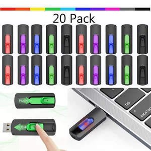 1-20Pack USB 2.0 Pen Drive Memory Stick USB Flash Drive 4GB 8GB 16GB 32GB 64GB - Picture 1 of 25