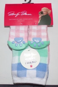 Marilyn Monroe Matching Pet & Owner Socks Crew Socks Fits Most Small Breads - Picture 1 of 1