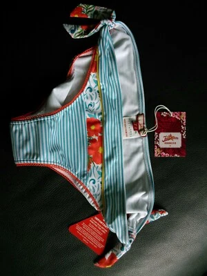 Joe Browns Striped Bikini Bottoms with Tie Detail Size UK-18 - Image 1 of 4