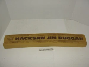 Vintage WWF Hacksaw Jim Duggan Foam 2X4 1988 TitanSports 26" Finger WWE WCW RARE - Picture 1 of 4