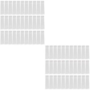 1000 Stück transparente Verpackungsbeutel, lange, transparente, - Bild 1 von 12