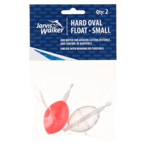 2 Pack of Jarvis Walker Small Hard Oval Floats - Picture 1 of 1