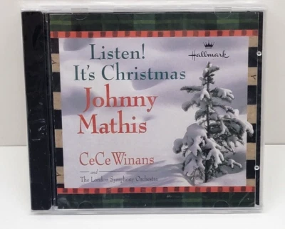 Listen It's Christmas Johnny Mathis CeCe Winans 1999 Hallmark CD - New Sealed - Image 1 of 3