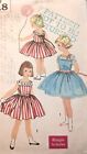 COMPLETE 1950S VINTAGE CHILDRENS SEWING PATTERN SIMPLICITY 2518 Party Dress