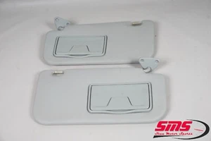 08-10 Mitsubishi Lancer Evolution X Sunvisor Sun Visor Gray Pair OEM - Picture 1 of 5