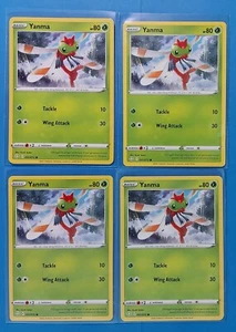 4x Yanma 001/072 Pokemon card Shining Fates common NM - Picture 1 of 1