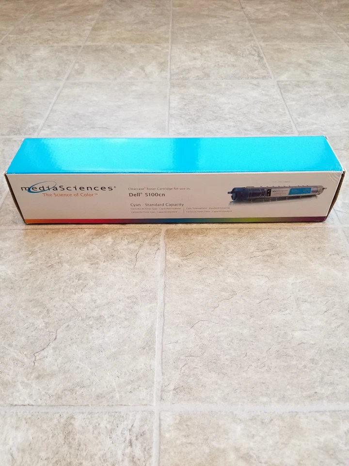 CARTUCHO DE TÓNER CIAN IMPRESORA DELL 5100CN ALTA CAPACIDAD  Foto 1 de 2