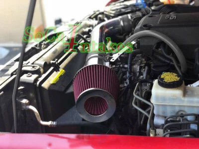 Kit de admisión de aire y filtro negro rojo para Nissan Xterra 2005-2014 4,0 L V6 Foto 1 de 3