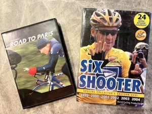 Lance Armstrong: Six Shooter DVD Set AND Road to Paris DVD Perfect Condition! - Picture 1 of 1