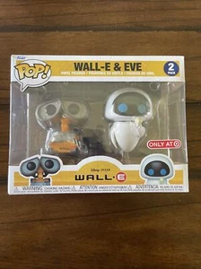 Disney Pixar Funko Pop Wall-E and Eve, 2er Pack Target Exclusive Vinyl Animation - Bild 1 von 6