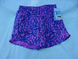 NWT Nike shorts, Kids M, poly., 2.5 in. ins., liner, $38, stretch waist, pink - Picture 1 of 6