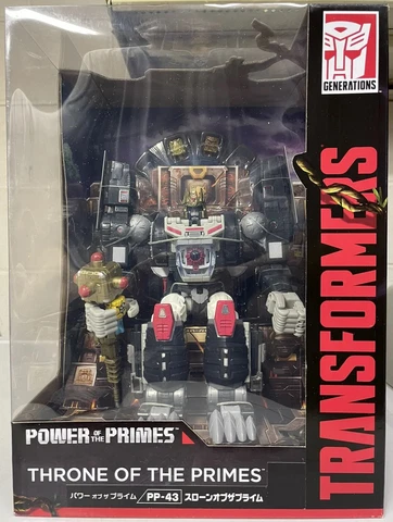 Transformers POTP Power Of The Primes PP-43 Throne Optimal Optimus Primal MISB Cover
