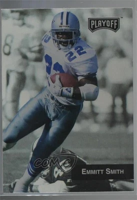 1993 Playoff Emmitt Smith #10 HOF - Image 1 of 2