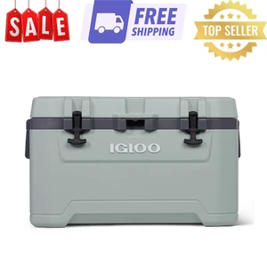 Igloo 72 QT Overland Ice Chest Cooler, Green - Picture 1 of 8