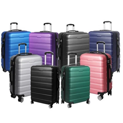 Slimbridge Luggage Case Trolley Carry On Suitcase TSA Hard Shell 20" 24" 28" - image 1 of 4