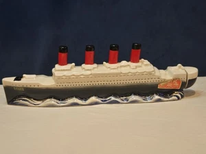 Vintage 1970 Paul Lux OBR RMS Titanic Keramik Whiskey Dekanter Kolonial China - Bild 1 von 10
