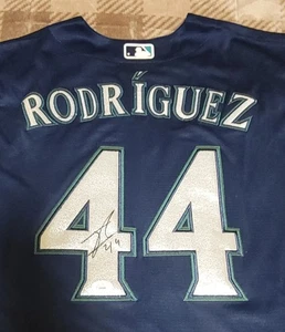 JULIO RODRIGUEZ Signed #44 JERSEY JSA Certified Seattle Mariners Autograph - Picture 1 of 5