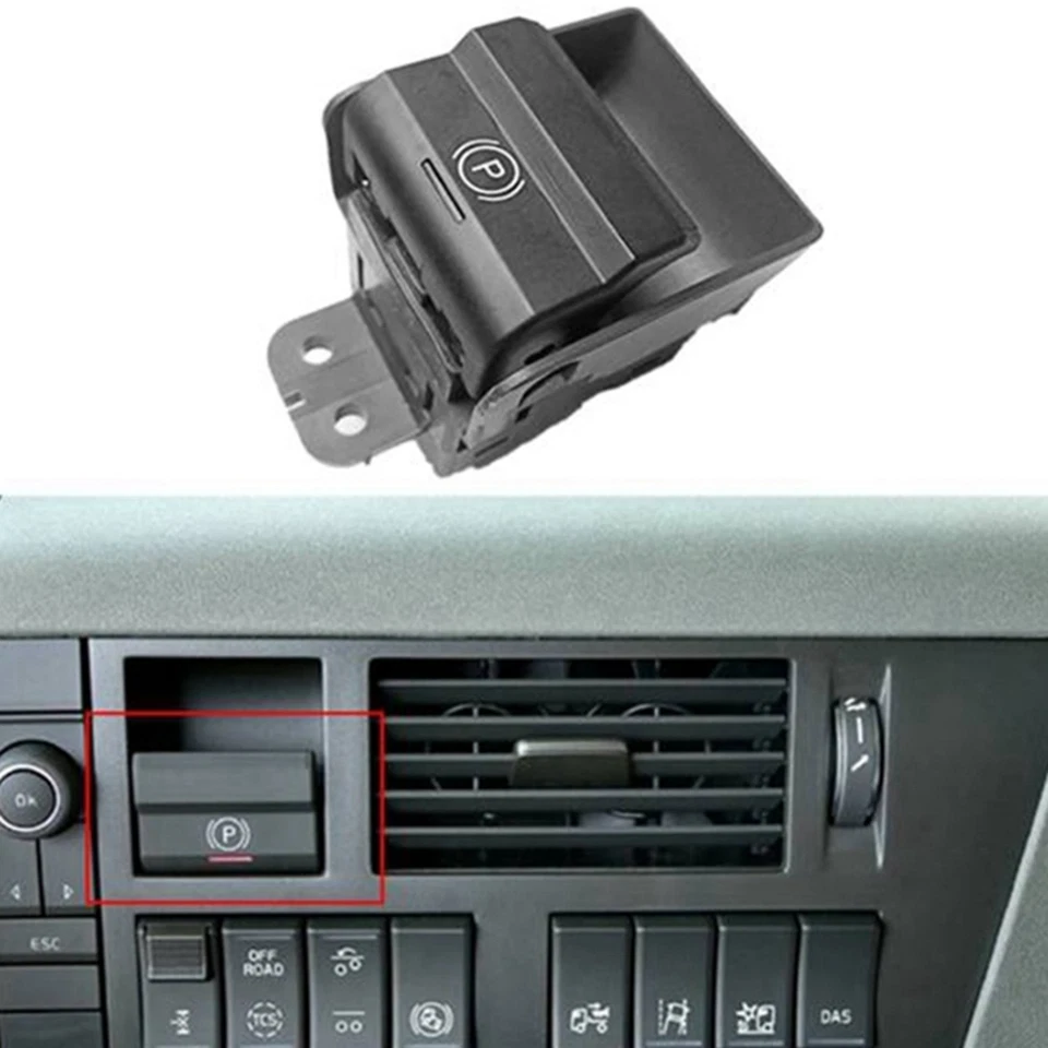 Electronic Parking Brake Switch Button 3 Pin For Volvo FH FM EURO6 22107830 Car - Image 1 of 4