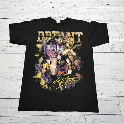 Los Angeles Lakers Shirt Mens Medium NBA Basketball Kobe Bryant SUNA Platinum - Image 1 of 4