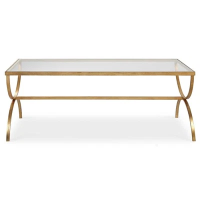 Uttermost - Media luna - Mesa de centro - 18 pulgadas de alto y 48 pulgadas de ancho Foto 1 de 4