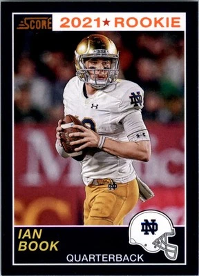 2021 Panini Chronicles Draft Picks Score Retro Orange #54 Ian Book - FB - Image 1 of 2