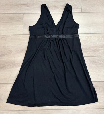 Jones New York Womens Black Soft Nightie Sleepwear Gown Babydoll Size Medium - Image 1 of 4