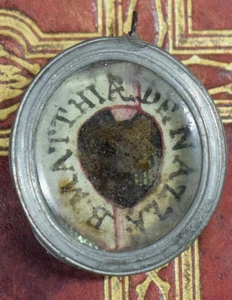 relic reliquary reliquia relicario reliquiario shrine B.MATTIA NAZAREI 1700 - Picture 1 of 3