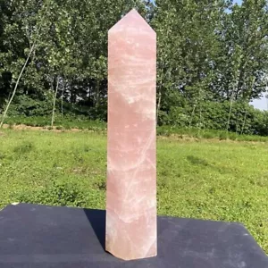 21.5LB Natural powder crystal Quartz obelisk mineral specimen crystal Reiki - Picture 1 of 14