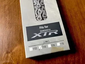 Catena Shimano Dura Ace 7700 CN-7701 Fits for XTR 9 speed NOS NUOVA 114 links - Picture 1 of 23
