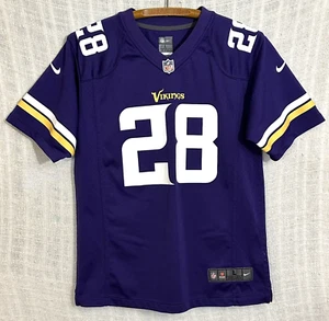 Adrian Peterson Jungen Large Minnesota Vikings #28 Nike On Field Game Trikot - Bild 1 von 3