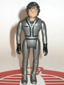 Laser Force Action Figure Gray Silver Driver Soldier Gay Toys 1983 - Picture 1 of 1
