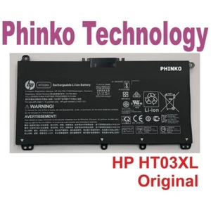 Genuine Battery HP 15s-eq 15s-eq2158au 15s-fq 15s-fq1055tu HT03XL - Picture 1 of 1