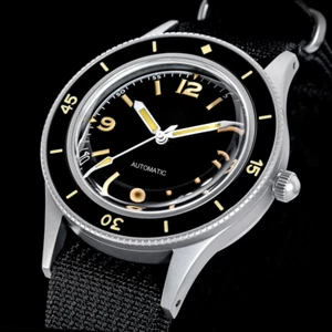 50-Fathoms Retro 40mm Double Domed Sapphire NH35A Automatic Watches for Men's - Picture 1 of 12